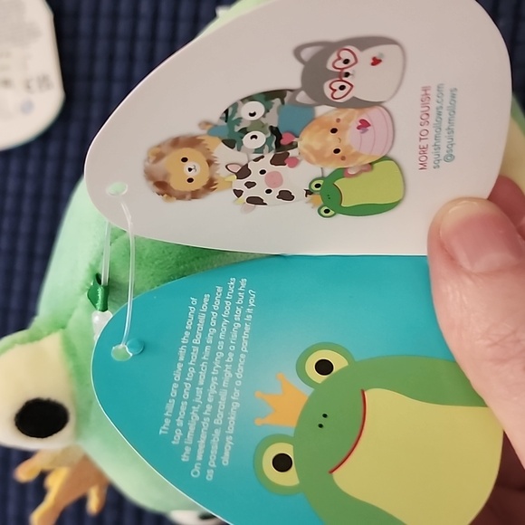 NWT Squishmallows Baratelli The Frog‎ With Crown Walgreens Exclusive - Picture 4 of 11